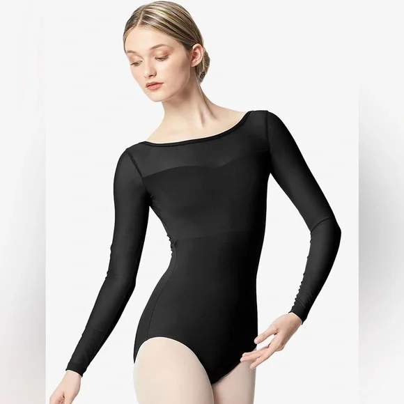 Lulli long sleeve mesh leotard - Picture 3 of 3